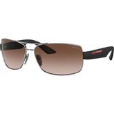 Prada Linea Rossa PS50ZS Sunglasses Gunmetal/Brown Gradient Lenses